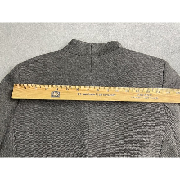 J.Crew Blazer Womens 4 Gray Going Out Stretch Twill H2743 Career‎ Workwear Open - Picture 10 of 10